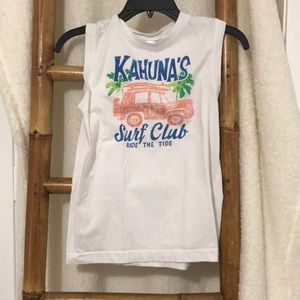 Size 10 Boys Kahuna’s Surf Club Tank top